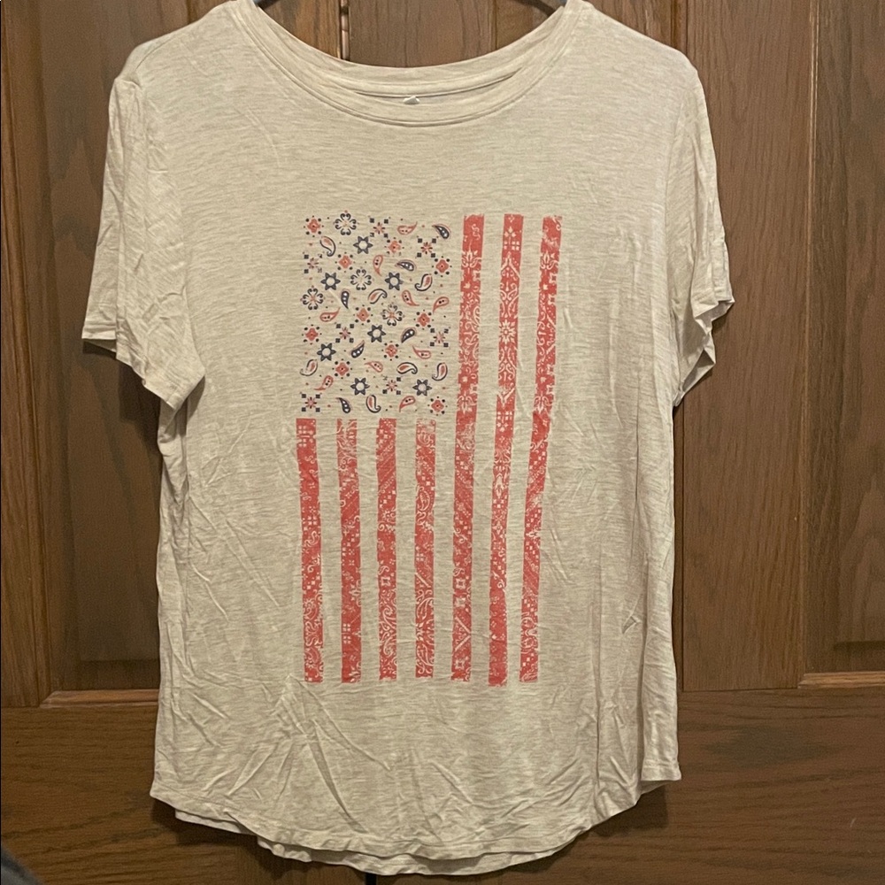 Maurices Cream Casual Tee
